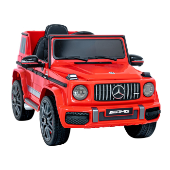 Mercedes AMG G63 dla dzieci Czerwony + Pilot